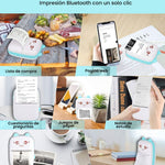 ImpriPop - Mini Impresora Térmica con Bluetooth